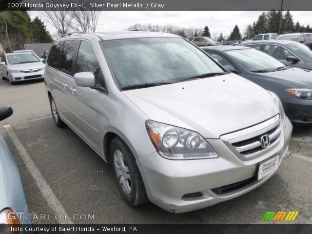 2007 Honda Odyssey EX-L in Silver Pearl Metallic