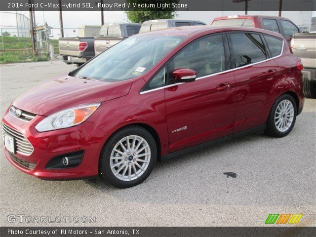 2014 Ford C-Max Hybrid SEL in Ruby Red