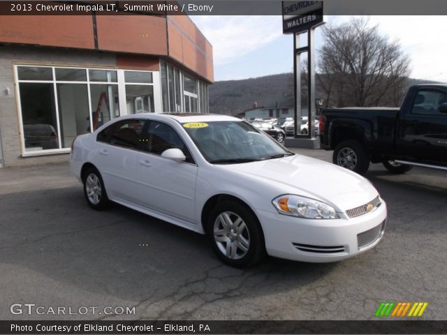 2013 Chevrolet Impala LT in Summit White