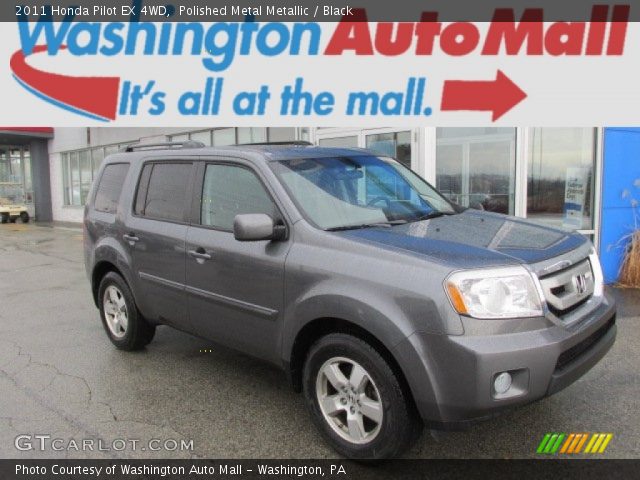 2011 Honda Pilot EX 4WD in Polished Metal Metallic