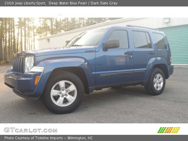 2009 Jeep Liberty Sport in Deep Water Blue Pearl