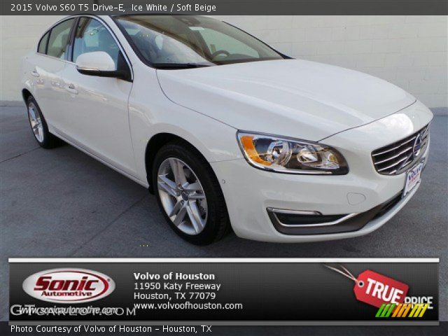 2015 Volvo S60 T5 Drive-E in Ice White