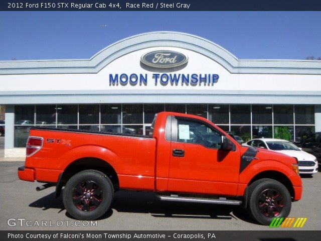 2012 Ford F150 STX Regular Cab 4x4 in Race Red