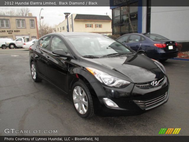 2012 Hyundai Elantra Limited in Black Diamond