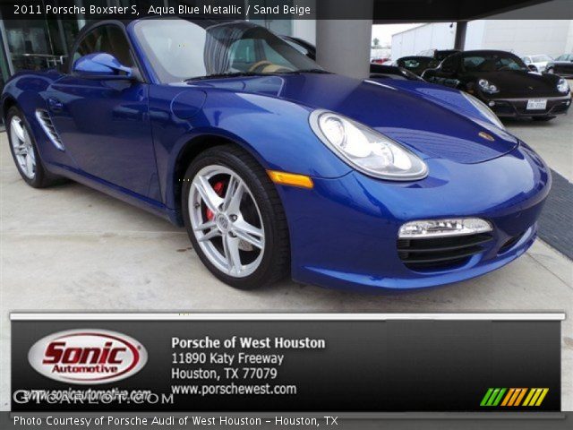 2011 Porsche Boxster S in Aqua Blue Metallic