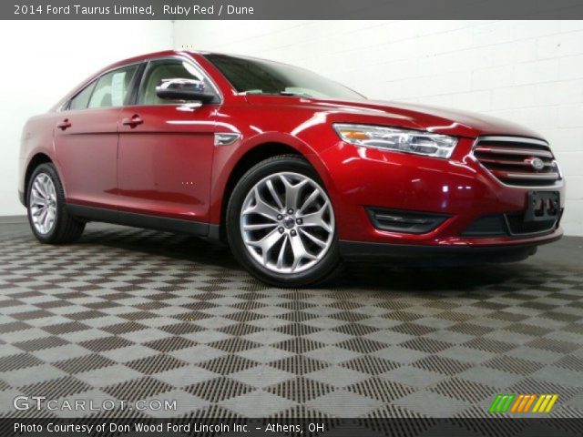 2014 Ford Taurus Limited in Ruby Red