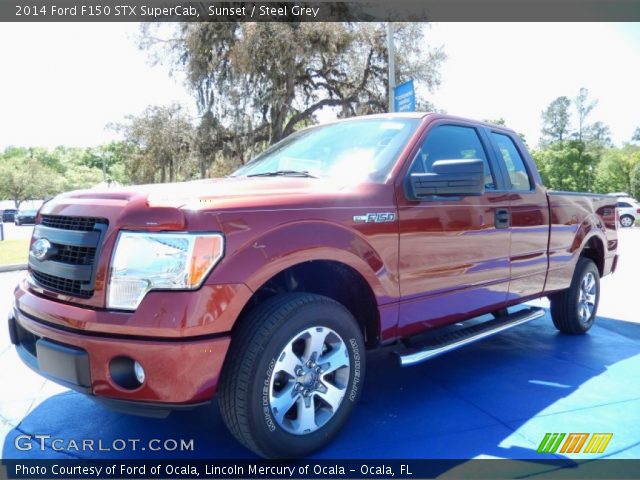 2014 Ford F150 STX SuperCab in Sunset