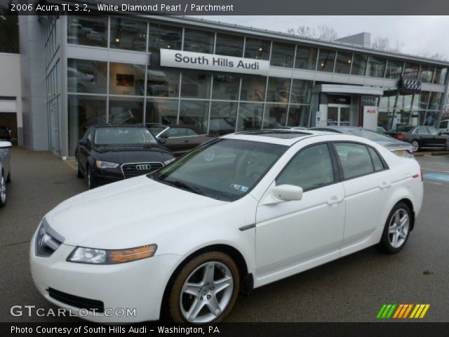 2006 Acura TL 3.2 in White Diamond Pearl