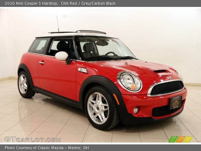 2010 Mini Cooper S Hardtop in Chili Red