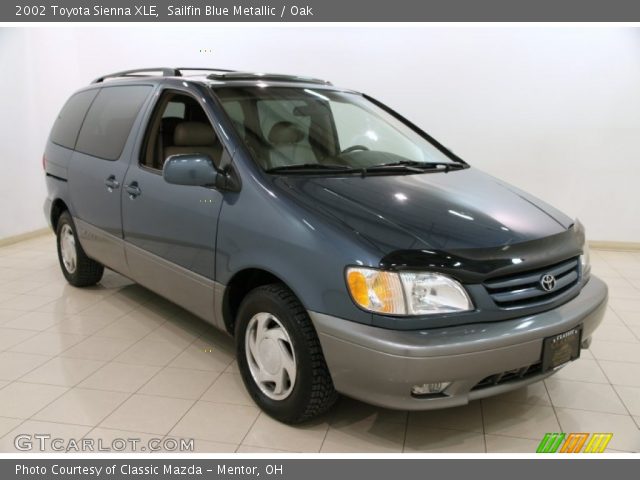 2002 Toyota Sienna XLE in Sailfin Blue Metallic