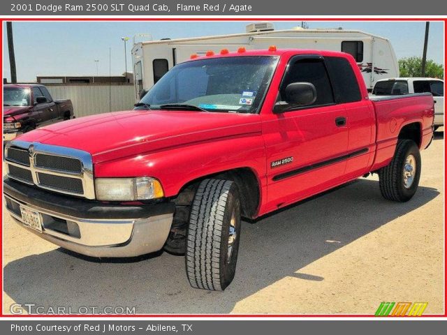 2001 Dodge Ram 2500 SLT Quad Cab in Flame Red