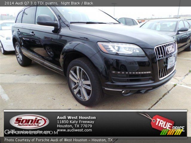 2014 Audi Q7 3.0 TDI quattro in Night Black