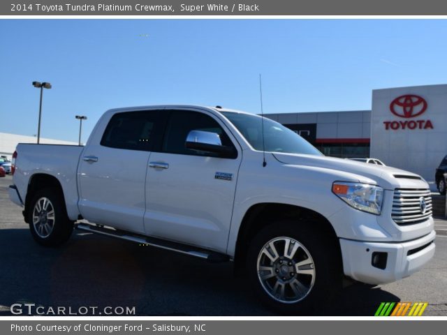 2014 Toyota Tundra Platinum Crewmax in Super White