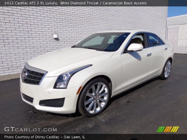 2013 Cadillac ATS 3.6L Luxury in White Diamond Tricoat