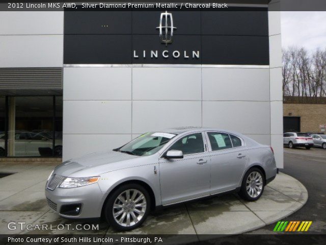 2012 Lincoln MKS AWD in Silver Diamond Premium Metallic