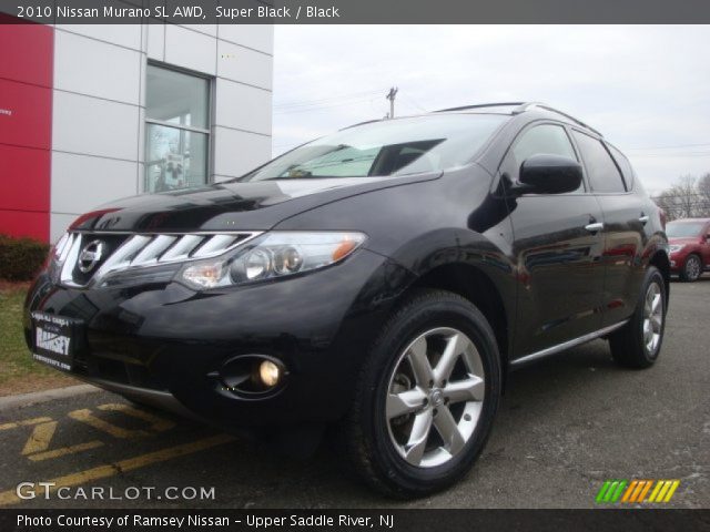 2010 Nissan Murano SL AWD in Super Black