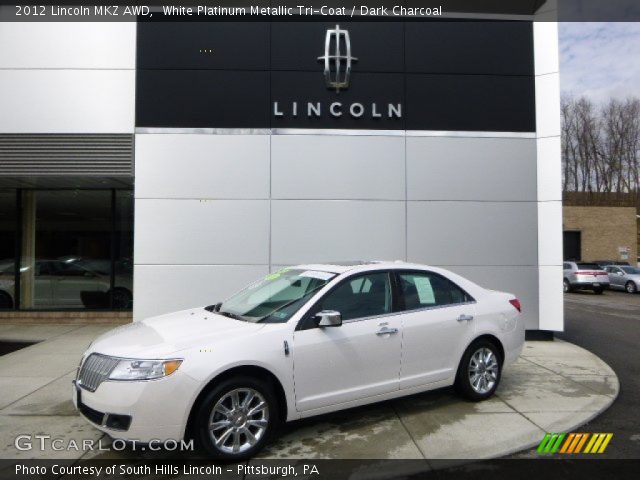 2012 Lincoln MKZ AWD in White Platinum Metallic Tri-Coat
