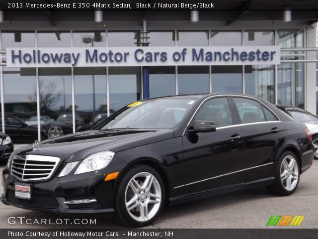 2013 Mercedes-Benz E 350 4Matic Sedan in Black
