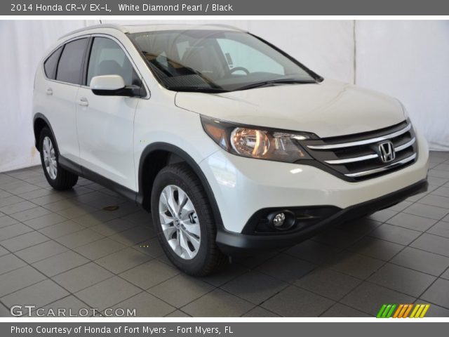 2014 Honda CR-V EX-L in White Diamond Pearl