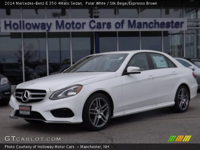 2014 Mercedes-Benz E 350 4Matic Sedan in Polar White