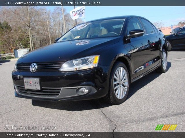 2012 Volkswagen Jetta SEL Sedan in Black