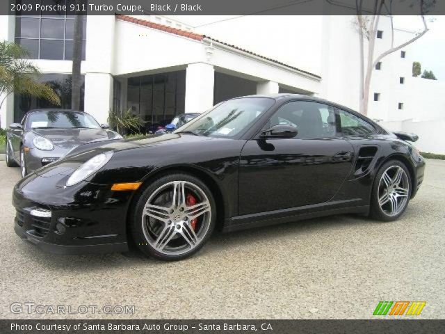 2009 Porsche 911 Turbo Coupe in Black