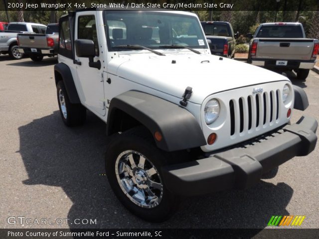 2009 Jeep Wrangler X 4x4 in Stone White
