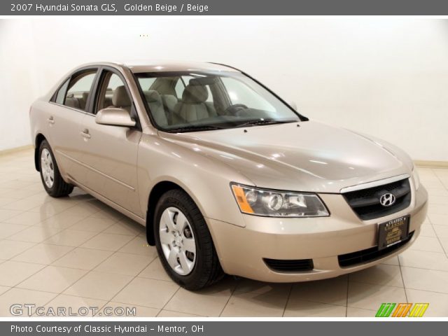 2007 Hyundai Sonata GLS in Golden Beige
