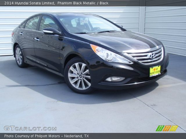 2014 Hyundai Sonata Limited in Phantom Black Metallic