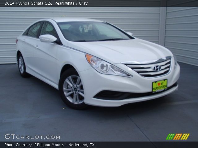 2014 Hyundai Sonata GLS in Pearl White