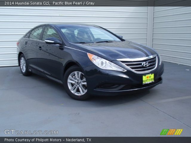 2014 Hyundai Sonata GLS in Pacific Blue Pearl
