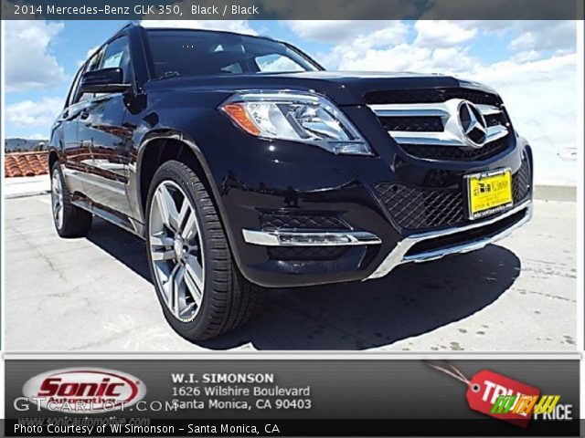 2014 Mercedes-Benz GLK 350 in Black