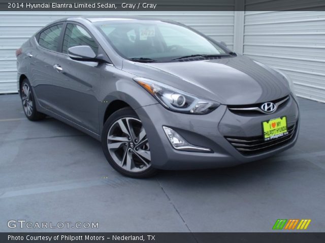 2014 Hyundai Elantra Limited Sedan in Gray