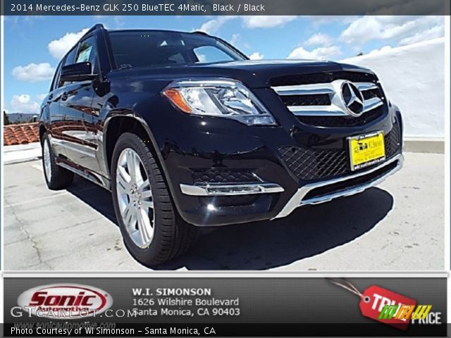 2014 Mercedes-Benz GLK 250 BlueTEC 4Matic in Black