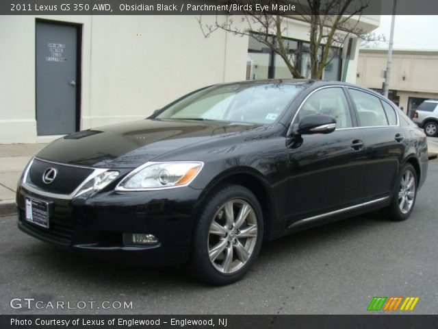 2011 Lexus GS 350 AWD in Obsidian Black
