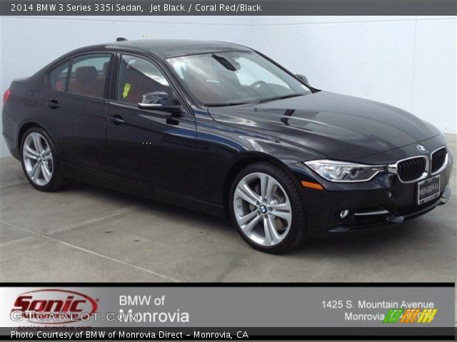 2014 BMW 3 Series 335i Sedan in Jet Black