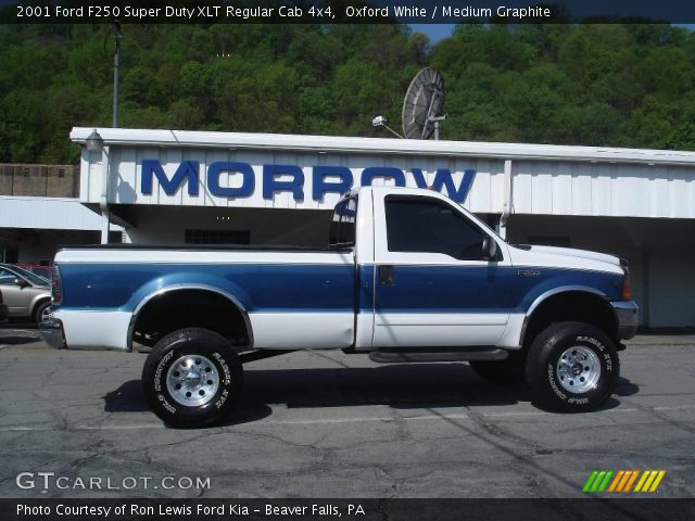 2001 Ford F250 Super Duty XLT Regular Cab 4x4 in Oxford White