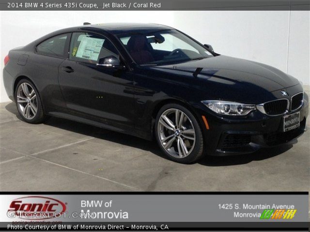 2014 BMW 4 Series 435i Coupe in Jet Black