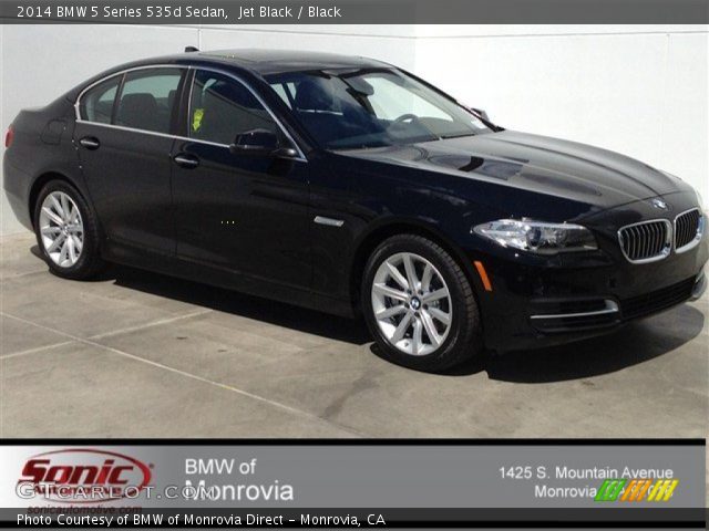 2014 BMW 5 Series 535d Sedan in Jet Black