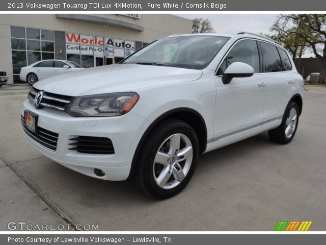2013 Volkswagen Touareg TDI Lux 4XMotion in Pure White