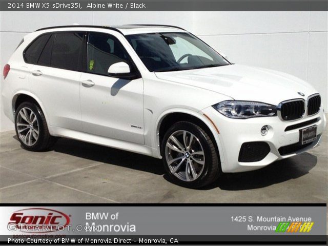 2014 BMW X5 sDrive35i in Alpine White
