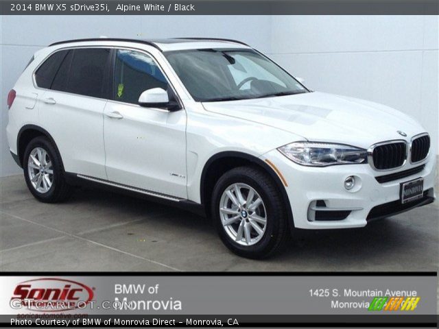2014 BMW X5 sDrive35i in Alpine White