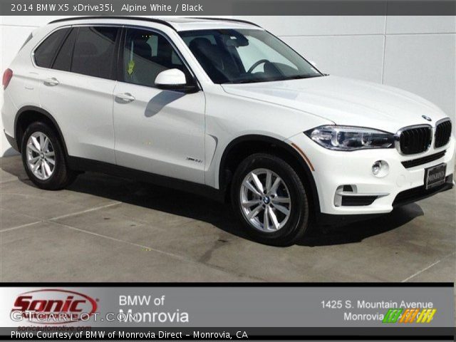 2014 BMW X5 xDrive35i in Alpine White