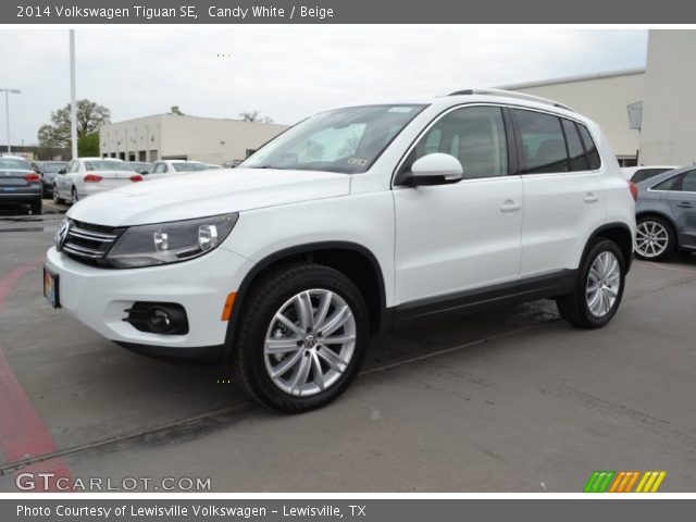 2014 Volkswagen Tiguan SE in Candy White