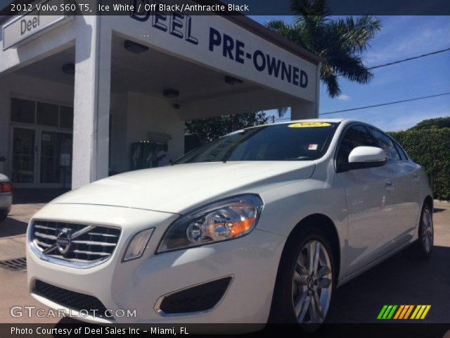 2012 Volvo S60 T5 in Ice White