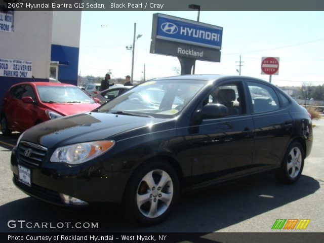 2007 Hyundai Elantra GLS Sedan in Black Pearl