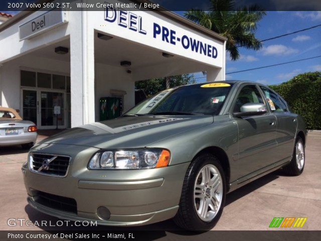 2007 Volvo S60 2.5T in Willow Green Metallic