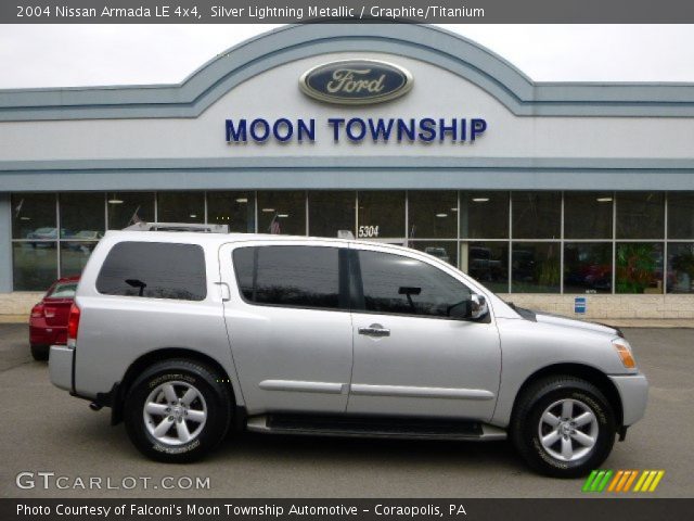 2004 Nissan Armada LE 4x4 in Silver Lightning Metallic