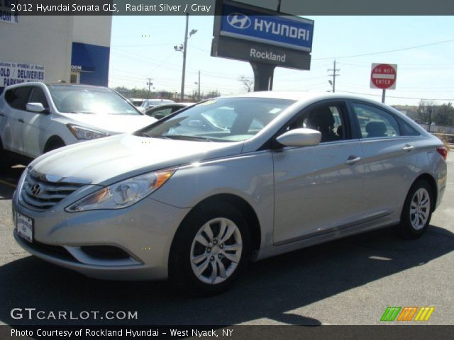 2012 Hyundai Sonata GLS in Radiant Silver