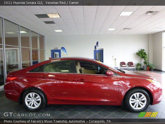 2011 Hyundai Sonata GLS in Venetian Red